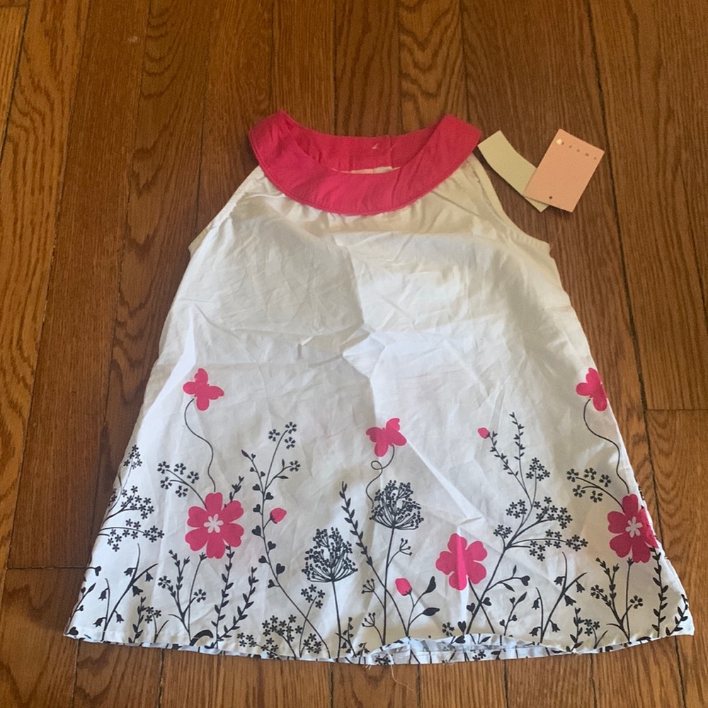 100% cotton lightweight sprint time dress with diaper cover